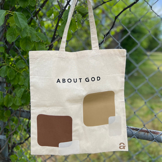 AG Neutral Patch Tote Bag